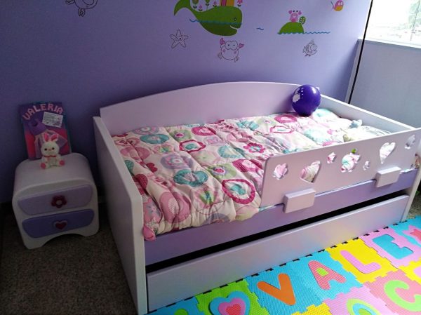Cama sofá media luna