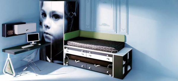 Cama Espaldar y Repiza