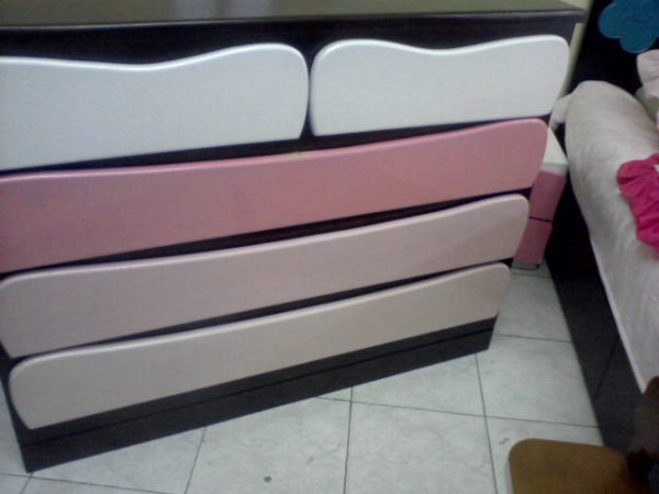 Cómoda Gavetas Curvas