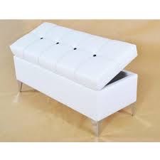 Puff Baúl Blanco
